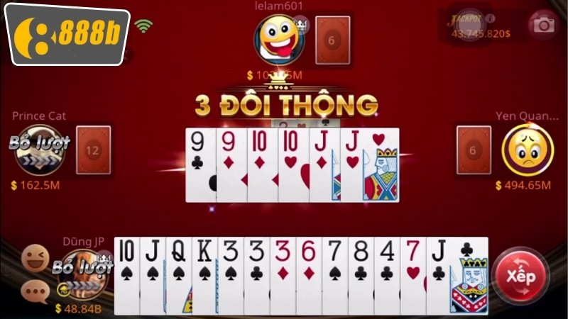 Các quy tắc cơ bản cần nắm rõ khi tham gia tiến lên miền nam 888b